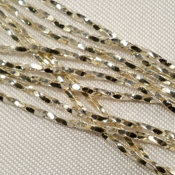 New Multi Strand 925 Silver Bracelet - Picture 2 of 6